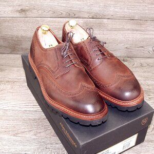 * NIB * $395 Allen Edmonds THOUSAND OAKS 10.5 D Brown * add $15 new Cedar Trees